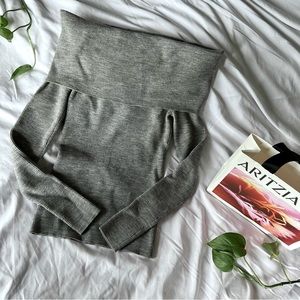 WILFRED Aritzia Off Shoulder Croquis Sweater | XS